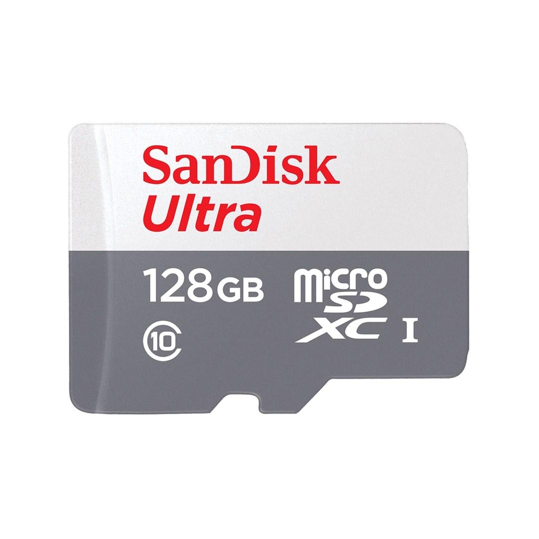 Hukommelseskort microSDXC 128 GB – SanDisk Ultra, Class 10 U1 billede