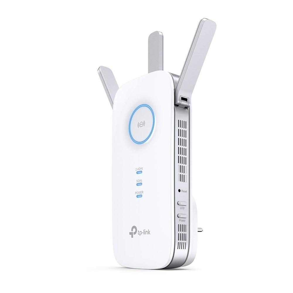 WiFi forstærker TP-Link RE550 – dual-band 2,4/5 GHz, hvid