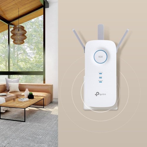WiFi forstærker TP-Link RE550 – dual-band 2,4/5 GHz, hvid