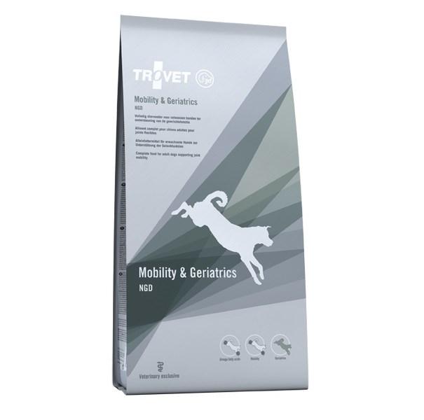 Hundefoder tørfoder TROVET Mobility & Geriatrics MGD, fjerkræ – 12,5 kg