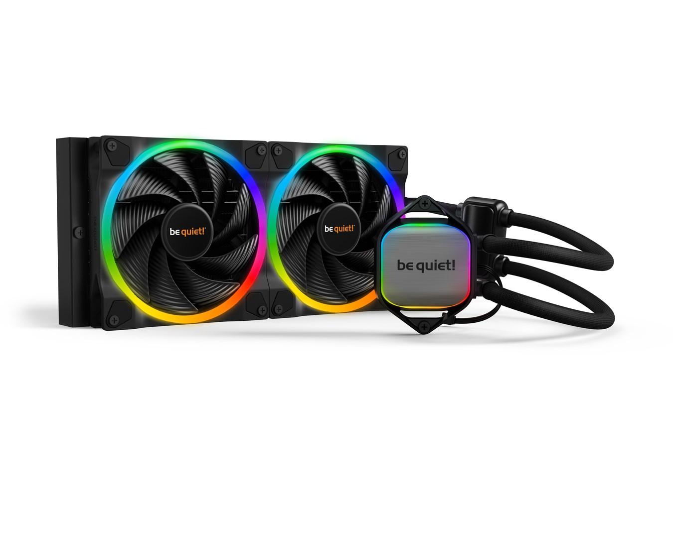 CPU vandkøler 280 mm - be quiet! Pure Loop 2 FX, sort billede