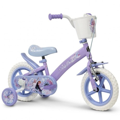 Børnecykel 12" Huffy Disney Frost – lilla/hvid