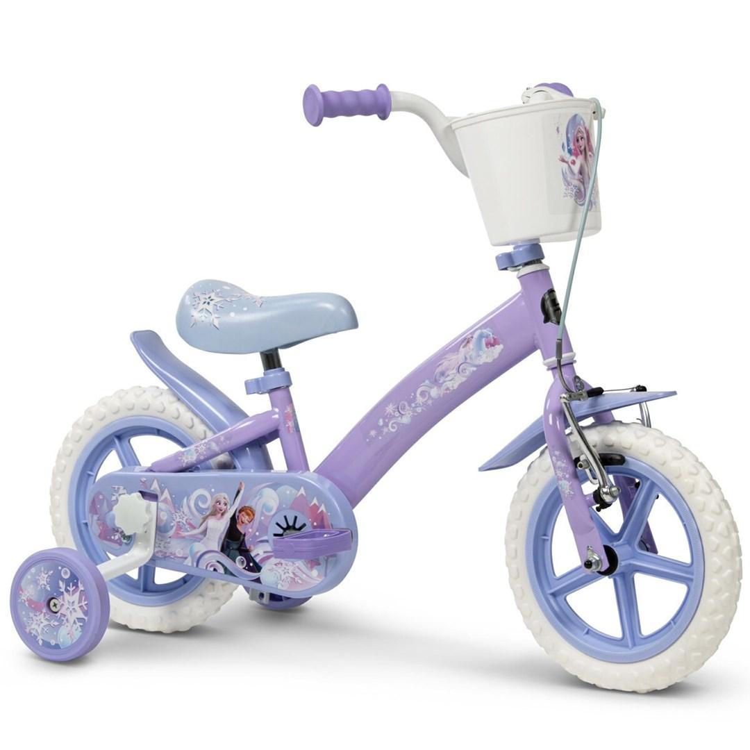 Børnecykel 12" Huffy Disney Frost – lilla/hvid