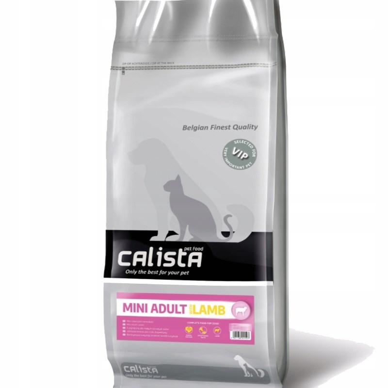 Hundefoder tørfoder CALISTA Mini Adult Lamb 12 kg
