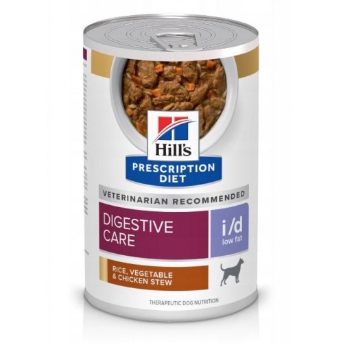 Hundefoder vådfoder Hill's Prescription Diet i/d Low Fat Stew – Digestive Care, 354 g