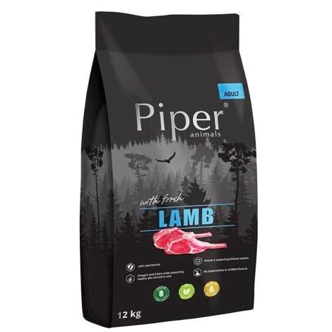 Hundefoder tørfoder - Dolina Noteci Piper Animals med lam, 12 kg