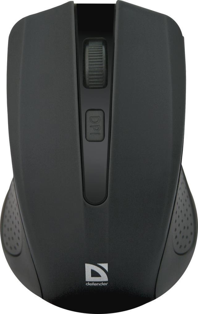 Trådløs mus Defender Accura MM-935, sort, optisk 1600 DPI billede