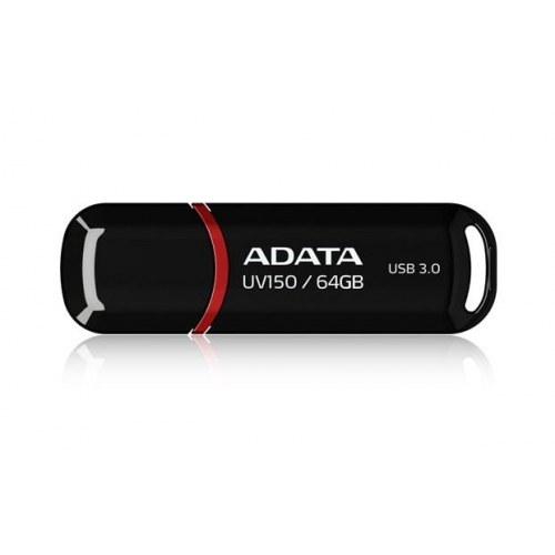 USB stik 64 GB ADATA UV150 – USB 3.2 Gen 1, sort