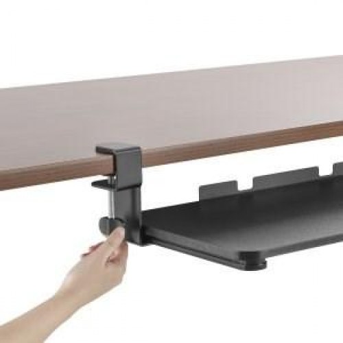 Tastaturholder til bord – Maclean MC-839, sort