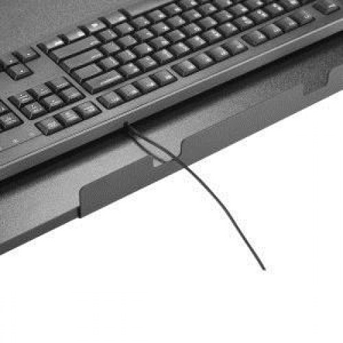 Tastaturholder til bord – Maclean MC-839, sort