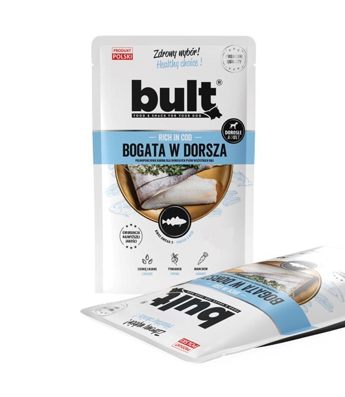 Hundefoder vådfoder med torsk – bult, 100 g