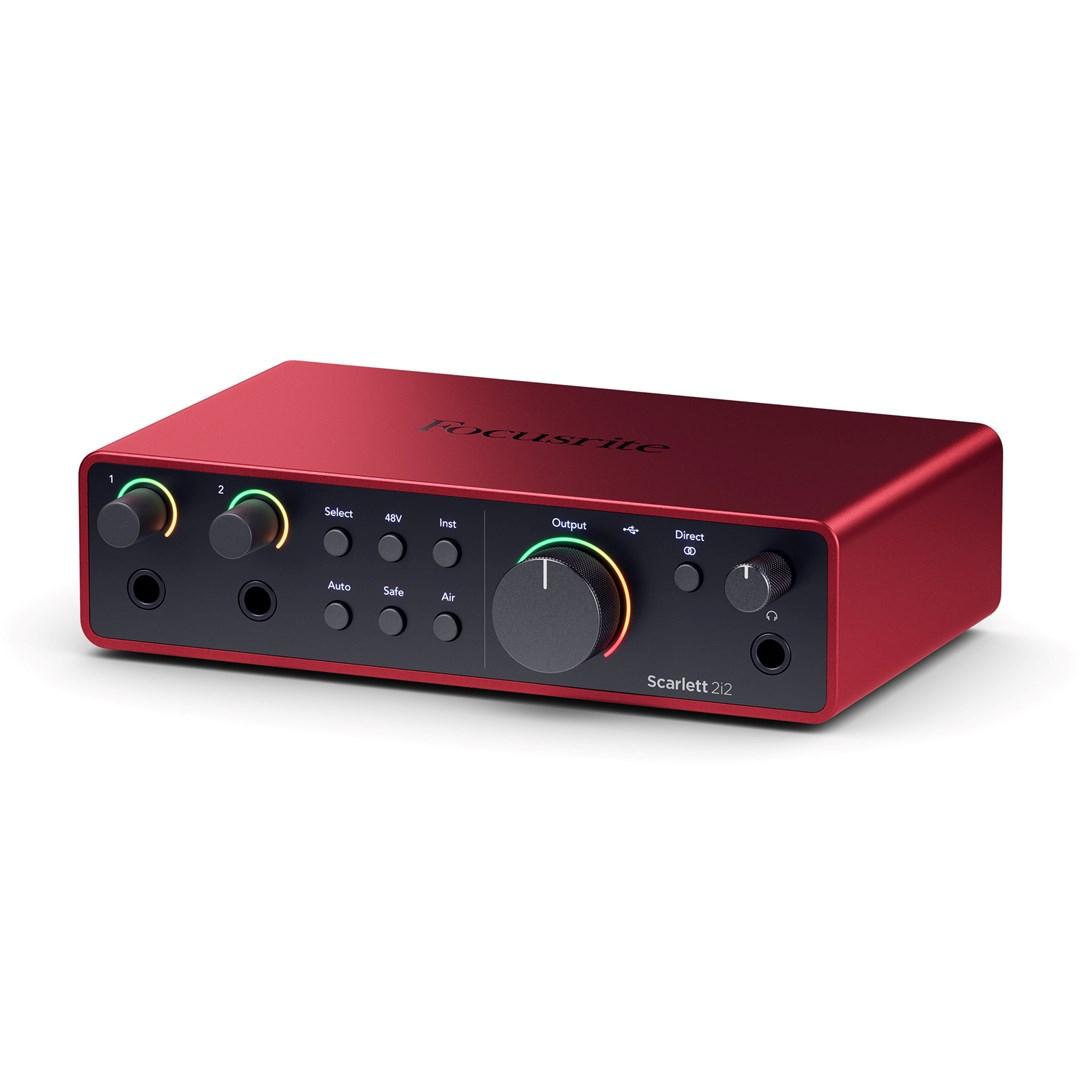 Lydkort USB-C Focusrite Scarlett 2i2 4th Gen – audiointerface