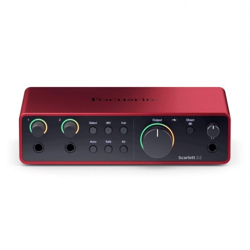 Lydkort USB-C Focusrite Scarlett 2i2 4th Gen – audiointerface