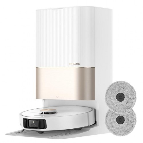 Robotstøvsuger med moppe Dreame X40 Ultra Complete – hvid
