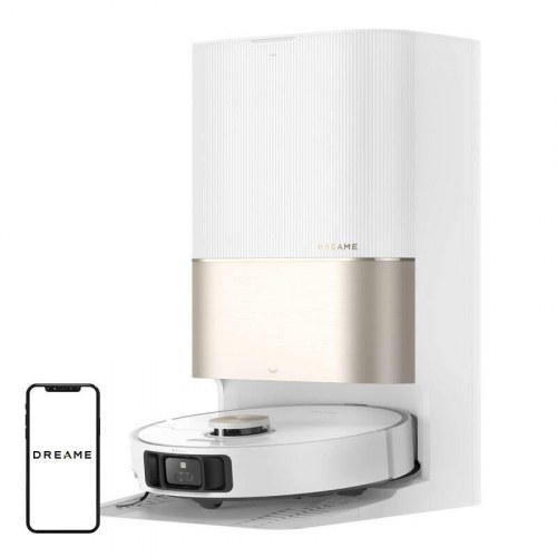 Robotstøvsuger med moppe Dreame X40 Ultra Complete – hvid