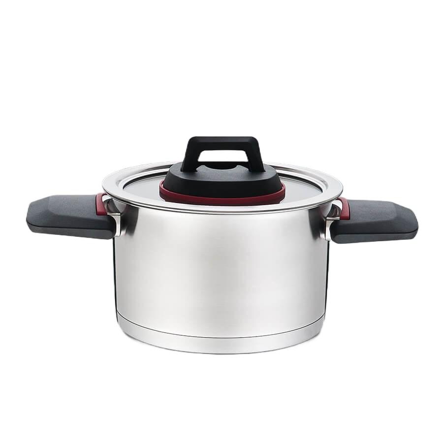 Gryde 22 cm med foldbare håndtag 4,2 l - Maestro MR-3530-22