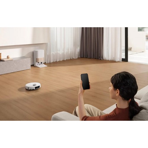 Robotstøvsuger med moppe Dreame X40 Ultra Complete – hvid