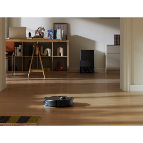 Robotstøvsuger roborock Qrevo Plus – poseløs, sort (3,03 l)