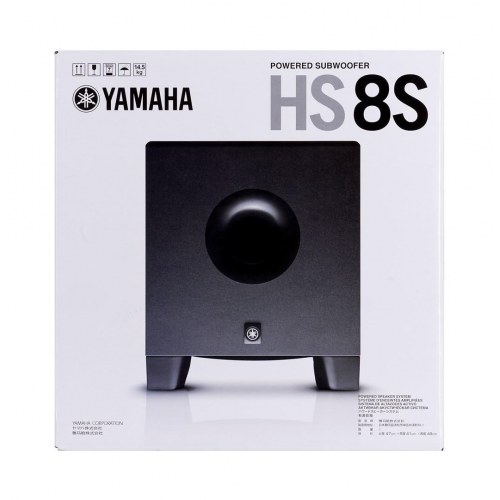 Subwoofer Yamaha HS8S 150 W – sort