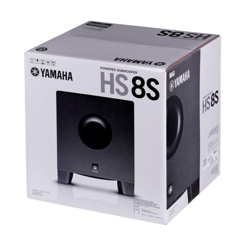 Subwoofer Yamaha HS8S 150 W – sort