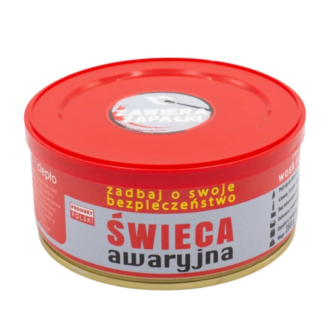Nødkertelys til camping - FULER HASKE Pro, 48 timer, 280 g