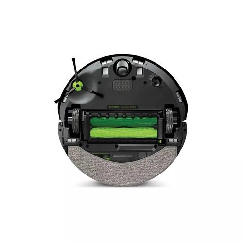 Robotstøvsuger med moppe iRobot Roomba Combo j7 – poseløs, sort/rustfrit stål