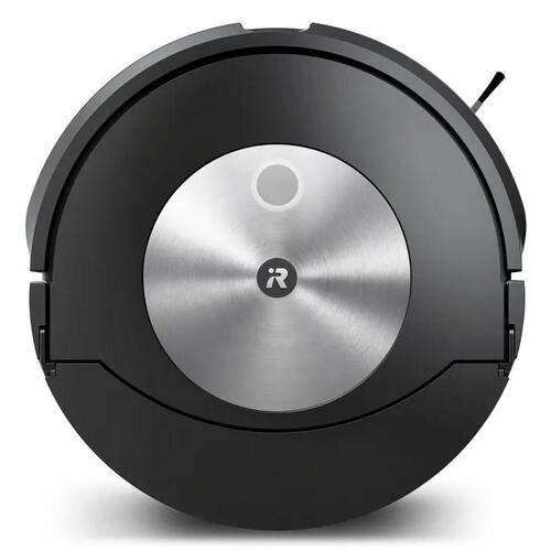Robotstøvsuger med moppe iRobot Roomba Combo j7 – poseløs, sort/rustfrit stål