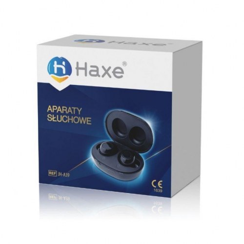 Høreapparat in-ear Haxe JH-A39 med opladeligt etui