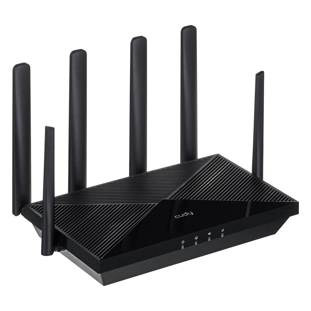 Wi‑Fi router dual‑band 4G - Cudy LT700, Gigabit, sort