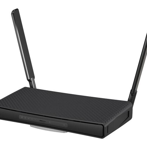 Trådløs router MikroTik hAP ac³ – Gigabit, dual-band, sort
