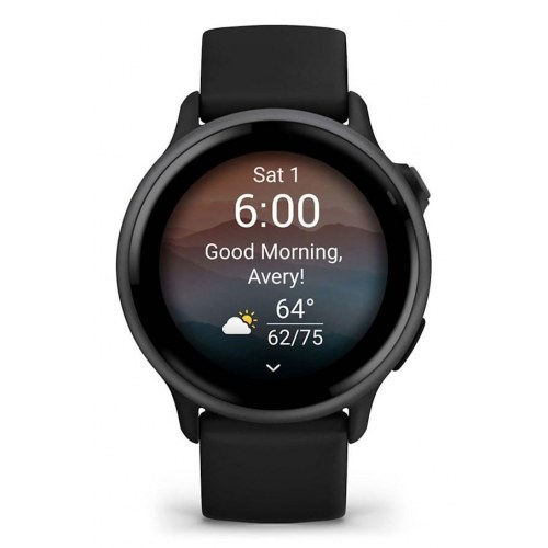 Sportsur Garmin vívoactive 6 - 42 mm AMOLED, GPS, Wi‑Fi - Sort