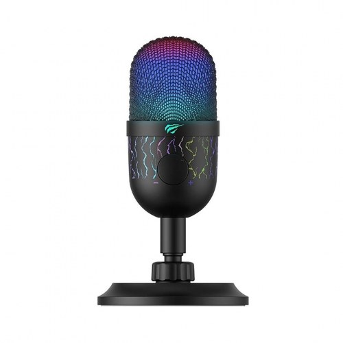 USB mikrofon til gaming – Havit GK52, sort