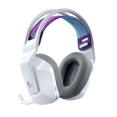 Gaming headset Logitech G G733 trådløst – hvid