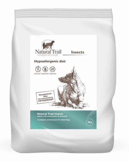 Hundefoder tørfoder – Natural Trail Premium Insects 2 kg