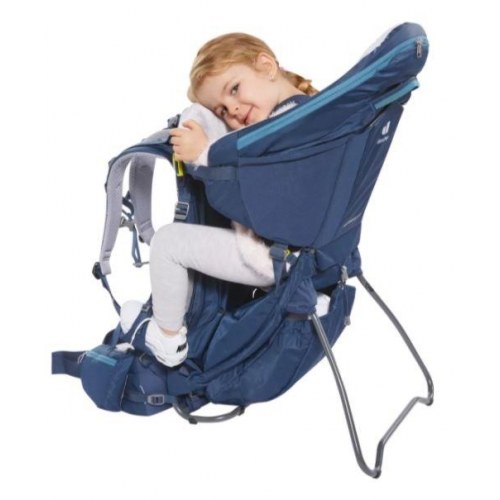 Bærestol til børn Deuter Kid Comfort Pro – polyamid, blå