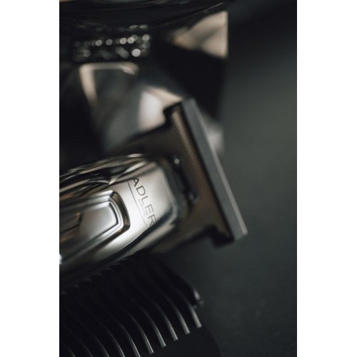 Hårtrimmer Adler AD 2836S – ledningsfri skæg- og hårtrimmer, sølv (0,9–6 mm)