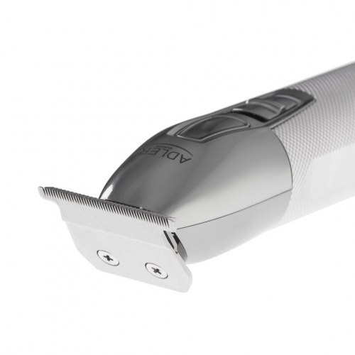 Hårtrimmer Adler AD 2836S – ledningsfri skæg- og hårtrimmer, sølv (0,9–6 mm)