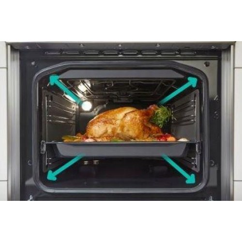 Komfur med gaskogeplade Gorenje GK5C42WH - hvid, fritstående