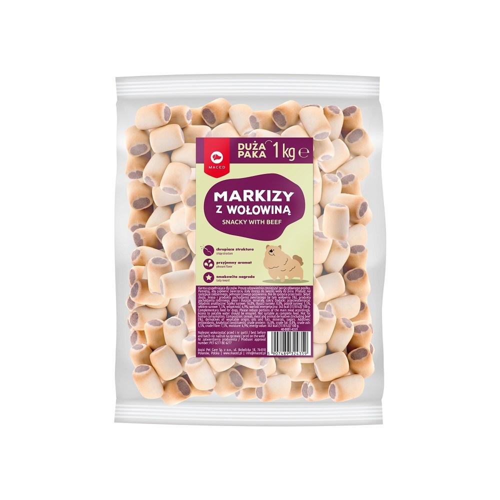 Hundegodbidder med oksekød – MACED Marquis, 1 kg