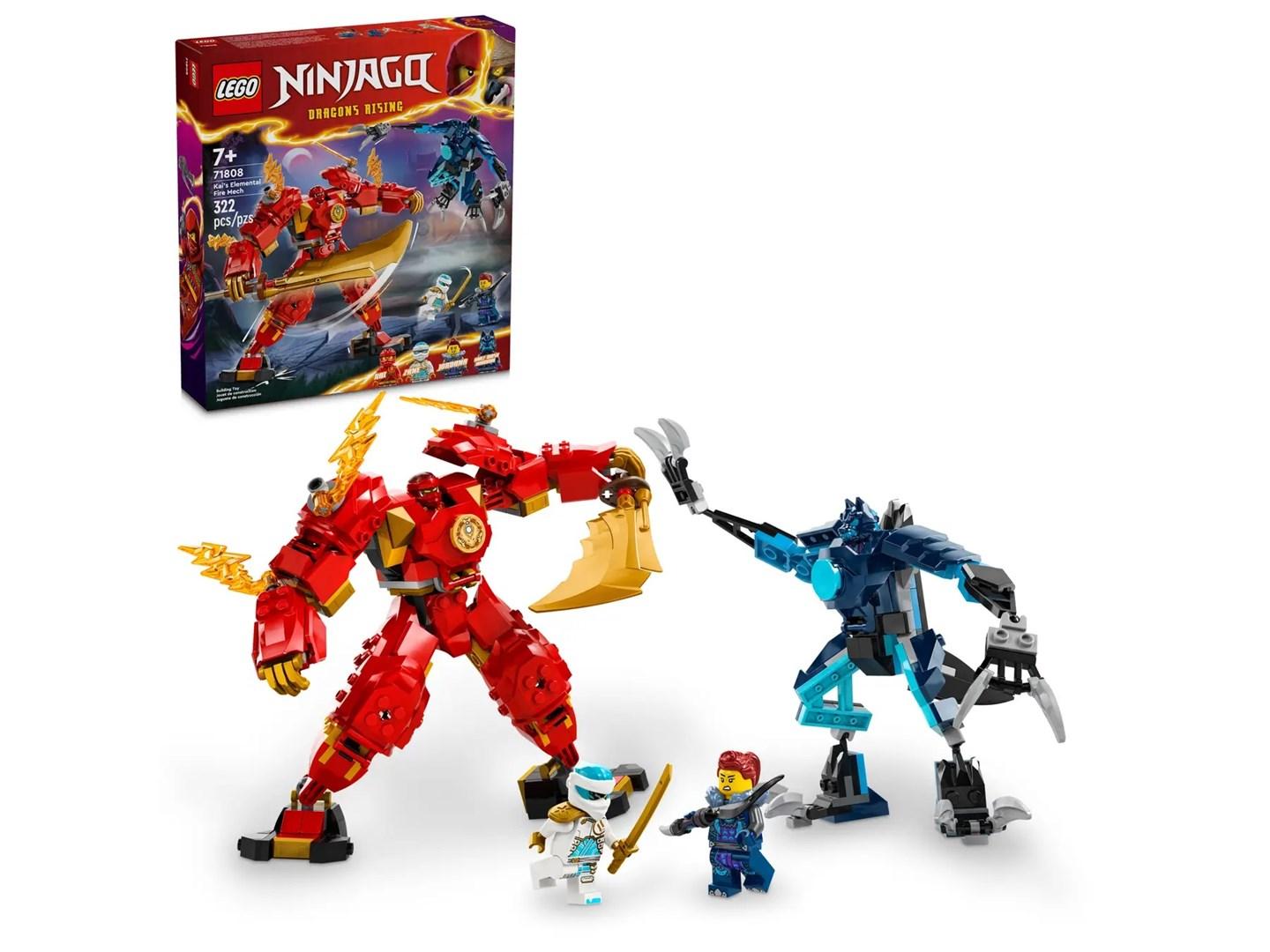 LEGO NINJAGO Kai’s Elementære Ild-Mech (71808)