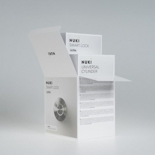 Smart lås Nuki Smart Lock ULTRA – sølv, nøglefri