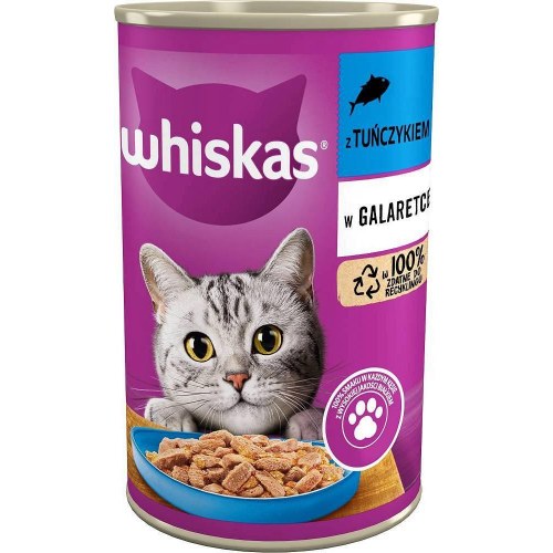 Kattefoder vådfoder Whiskas – 400 g dåse