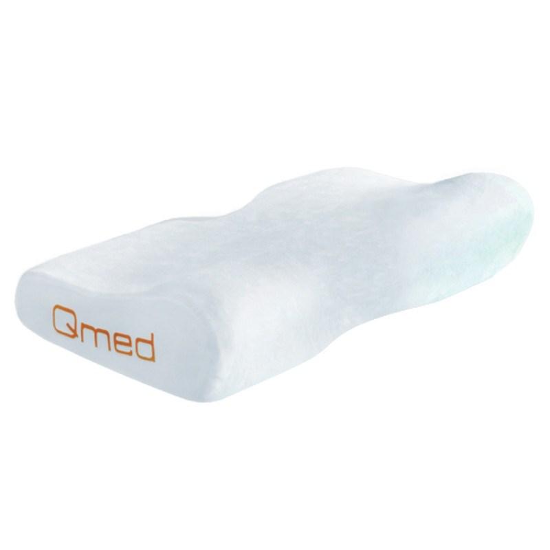 Ergonomisk hovedpude Qmed - Premium profileret pude, 60 × 35 cm