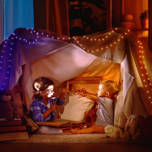 Juletræslys Twinkly Dots kæde – Multicolor