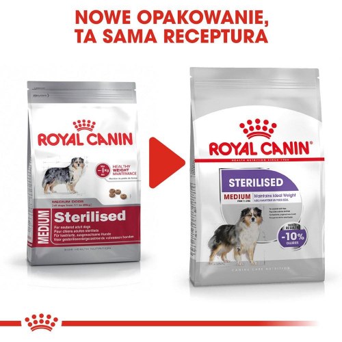 Hundefoder tørfoder Royal Canin Medium Sterilised – 3 kg