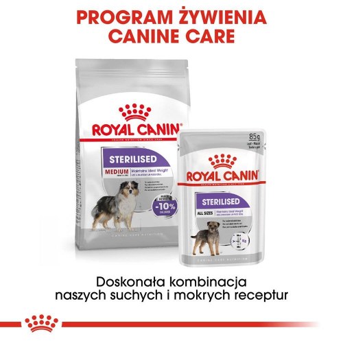 Hundefoder tørfoder Royal Canin Medium Sterilised – 3 kg