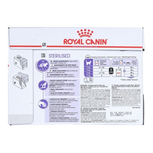 Vådfoder til kat – Royal Canin Sterilised, 12×85 g