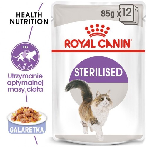 Vådfoder til kat – Royal Canin Sterilised, 12×85 g