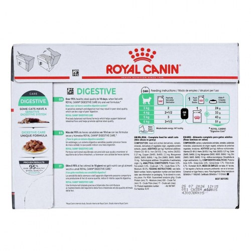 Vådfoder til kat – Royal Canin Digest Sensitive Care 12×85 g