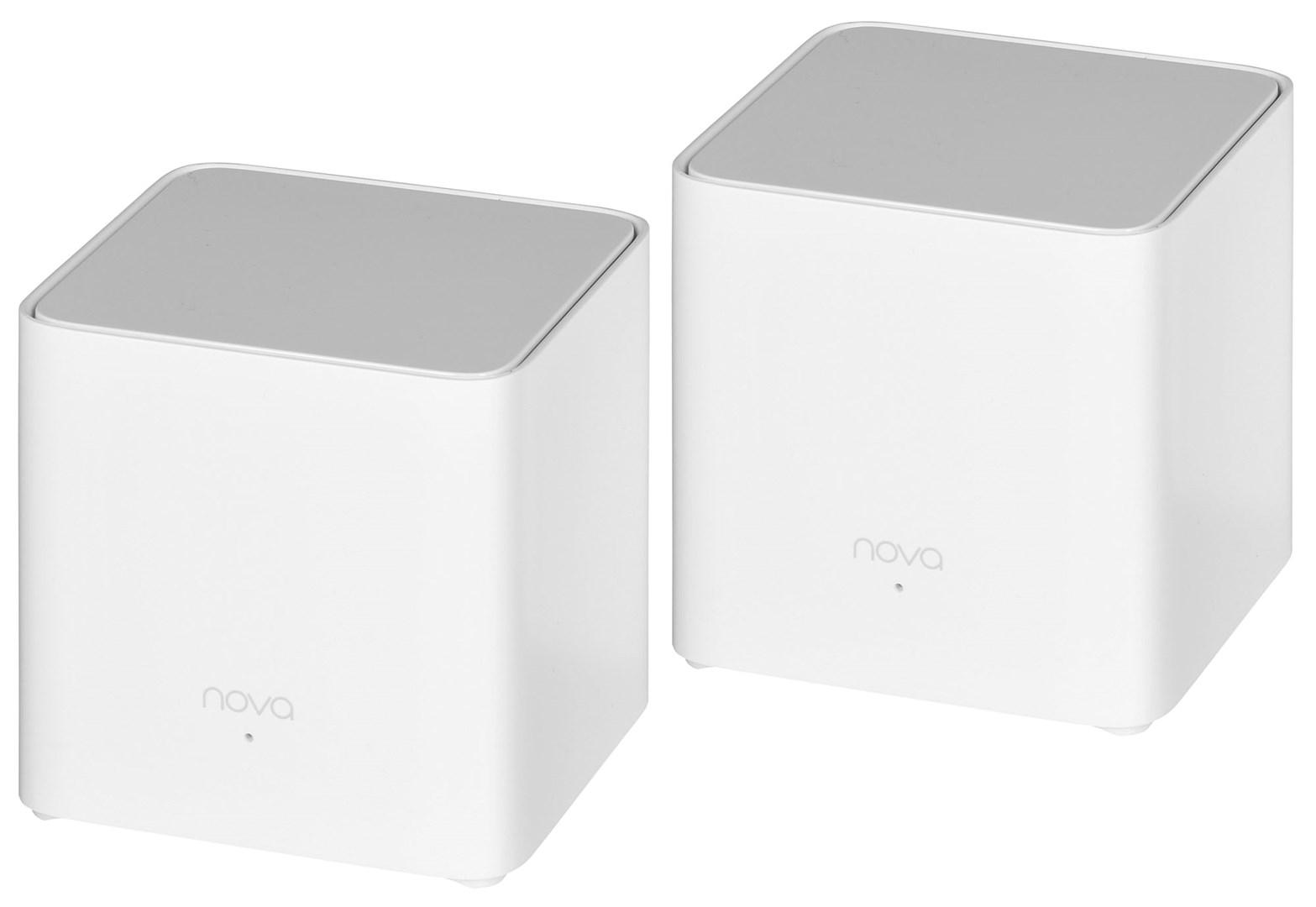 Wi‑Fi 6 mesh system Tenda EX3 (2‑pak) - dual‑band, hvid